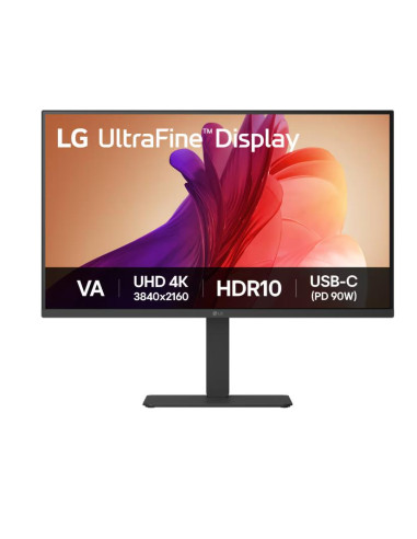 LCD Monitor, LG, 31.5 ", 3840 x 2160 pixels, 4K Ultra HD, Native aspect ratio 16:9, 32U720A-B