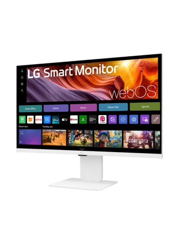 LCD Monitor, LG, 32U850SA-W, 31.5", 4K, Panel IPS, 3840x2160, 16:9, 60Hz, 5 ms, Colour White, 32U850SA-W