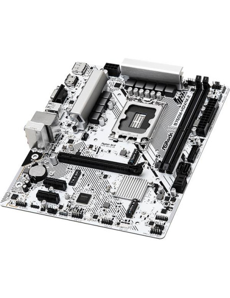 Mainboard, ASROCK, Intel B760 Express, LGA1700, Micro-ATX, Memory DDR5, Memory slots 2, 2xPCI-Express 3.0 1x, 1xPCI-Express 4.0