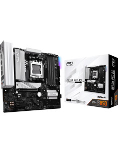 Mainboard, ASROCK, AMD B850, SAM5, Micro-ATX, Memory DDR5, Memory slots 4, 1xPCI-Express 4.0 4x , 1xPCI-Express 5.0 16x, 1xM.2,