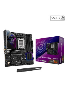 Mainboard, ASROCK, AMD B850, SAM5, Micro-ATX, Memory DDR5, Memory slots 4, 1xHDMI, 1xDisplayPort, 1xAudio-In, 1xAudio-Out, 1xMi