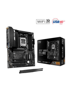 Mainboard, ASROCK, AMD X870, SAM5, ATX, Memory DDR5, Memory slots 4, X870PRO-AWIFI