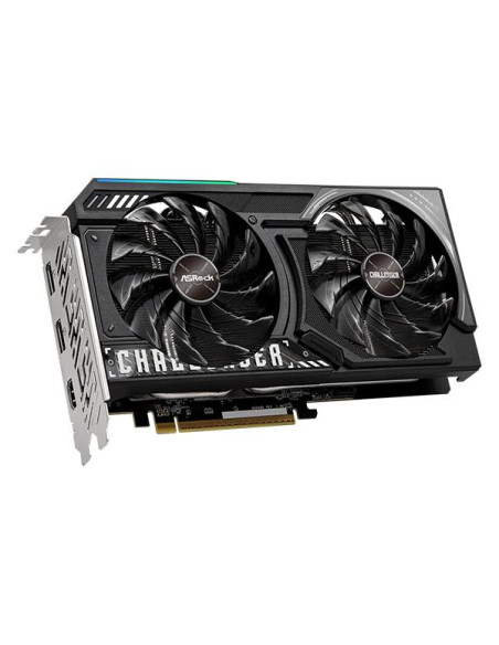 Graphics Card, ASROCK, AMD Radeon RX 9060 XT, 8 GB, GDDR6, 128 bit, PCIE 5.0 16x, Dual Slot Fansink, RX9060XTCL8GO