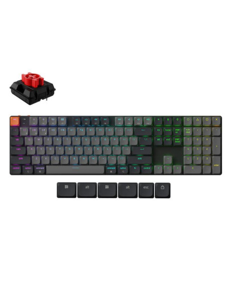 KEYBOARD WRL K5 RGB/BLACK K5X-H1 KEYCHRON KEYBOARD WRL K5 RGB/BLACK K5X-H1 KEYCHRON