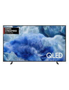 TV Set, SAMSUNG, 55", 4K/Smart, QLED, 3840x2160, Wireless LAN, Bluetooth, Tizen, Black, QE55Q8FAAUXXH