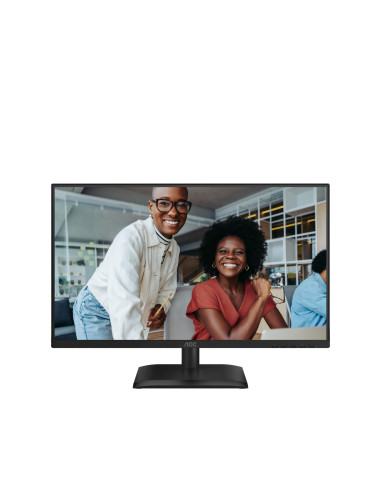LCD Monitor, AOC, 60.5 cm (23.8"), 1920 x 1080 pixels, Full HD, Native aspect ratio 16:9, LED, Flat, 24E4U