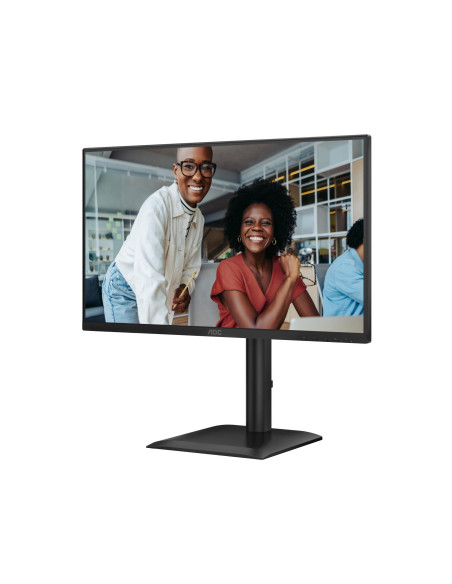 LCD Monitor, AOC, 60.5 cm (23.8"), 1920 x 1080 pixels, Full HD, Native aspect ratio 16:9, LED, Flat, 24E4U