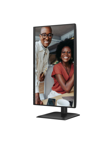 LCD Monitor, AOC, 60.5 cm (23.8"), 1920 x 1080 pixels, Full HD, Native aspect ratio 16:9, LED, Flat, 24E4U