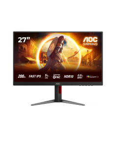 LCD Monitor, AOC, 68.6 cm (27"), 1920 x 1080 pixels, Full HD, Native aspect ratio 16:9, LED, Flat, 27G4HA