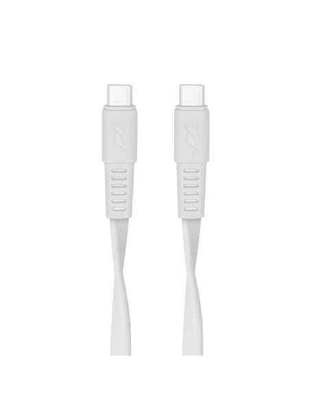 CABLE USB-C TO USB-C 1.2M/WHITE PS6005 WT12 RIVACASE CABLE USB-C TO USB-C 1.2M/WHITE PS6005 WT12 RIVACASE