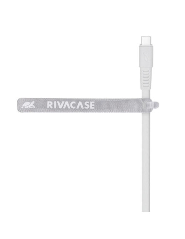 CABLE USB-C TO USB-C 1.2M/WHITE PS6005 WT12 RIVACASE
