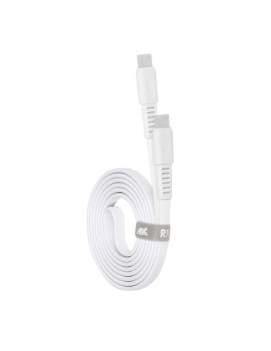 CABLE USB-C TO USB-C 1.2M/WHITE PS6005 WT12 RIVACASE