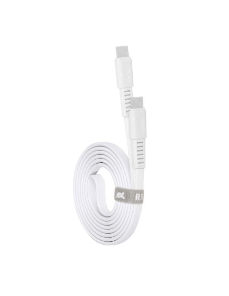 CABLE USB-C TO USB-C 1.2M/WHITE PS6005 WT12 RIVACASE CABLE USB-C TO USB-C 1.2M/WHITE PS6005 WT12 RIVACASE