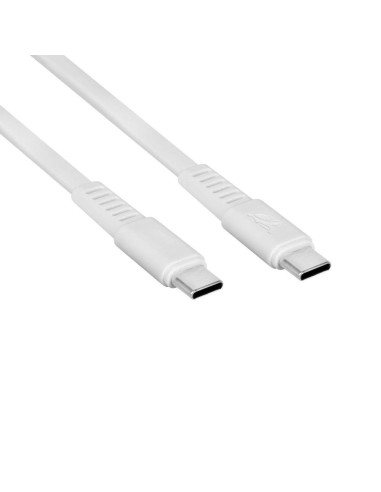CABLE USB-C TO USB-C 1.2M/WHITE PS6005 WT12 RIVACASE