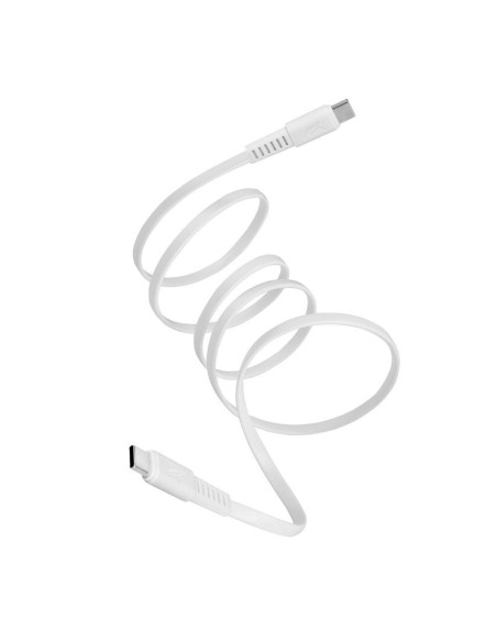 CABLE USB-C TO USB-C 1.2M/WHITE PS6005 WT12 RIVACASE CABLE USB-C TO USB-C 1.2M/WHITE PS6005 WT12 RIVACASE