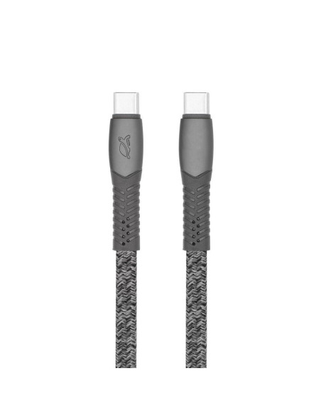 CABLE USB-C TO USB-C 2.1M/GREY PS6105 GR21 RIVACASE CABLE USB-C TO USB-C 2.1M/GREY PS6105 GR21 RIVACASE