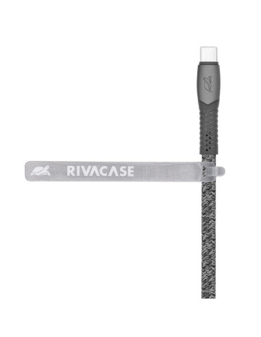 CABLE USB-C TO USB-C 2.1M/GREY PS6105 GR21 RIVACASE