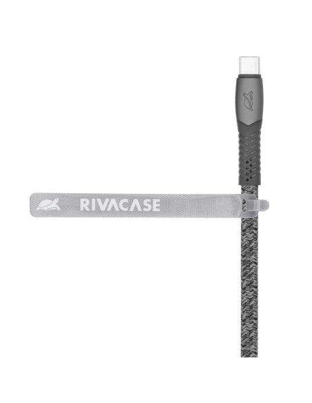CABLE USB-C TO USB-C 2.1M/GREY PS6105 GR21 RIVACASE CABLE USB-C TO USB-C 2.1M/GREY PS6105 GR21 RIVACASE