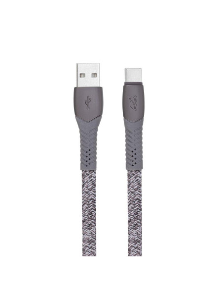 CABLE USB-C TO USB2.0 1.2M/GREY PS6102 GR12 RIVACASE CABLE USB-C TO USB2.0 1.2M/GREY PS6102 GR12 RIVACASE