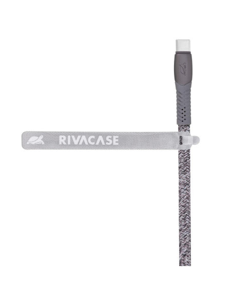 CABLE USB-C TO USB2.0 1.2M/GREY PS6102 GR12 RIVACASE CABLE USB-C TO USB2.0 1.2M/GREY PS6102 GR12 RIVACASE