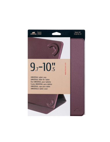 TABLET CASE 9,7-10,5' /10/3147 BURGUNDY RED RIVACASE
