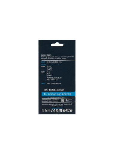 MOBILE CHARGER WALL/WHITE PS4102 WD5 RIVACASE