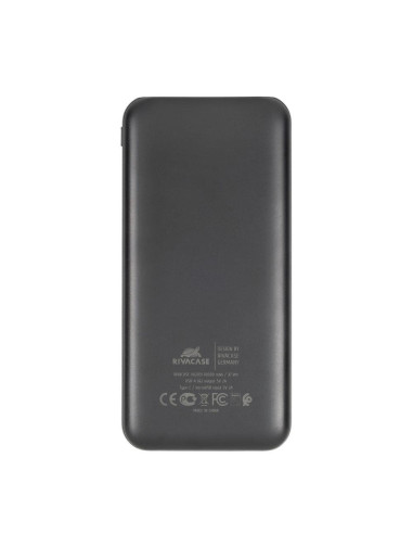 POWER BANK USB 10000MAH/VA2031 BLACK RIVACASE