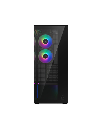 Case, ARCTIC, EATX, Black, Midi Tower, PC, Xtender (Mirror Black), ACPCC00018A