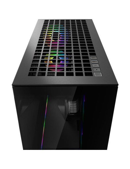 Case, ARCTIC, EATX, Black, Midi Tower, PC, Xtender VG (Mirror Black), ACPCC00019A