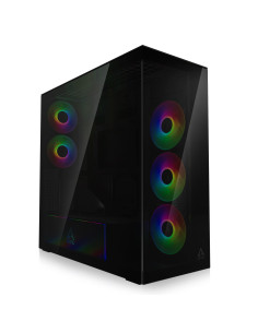 Case, ARCTIC, Xtender VG (Black), Case product features Transparent panel, Not included, Colour Black, ACPCC00016A