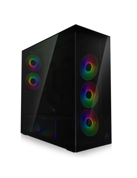 Case, ARCTIC, Xtender VG (Black), Case product features Transparent panel, Not included, Colour Black, ACPCC00016A Case, ARCTIC, Xtender VG (Black), Case product features Transparent panel, Not included, Colour Black, ACPCC00016A