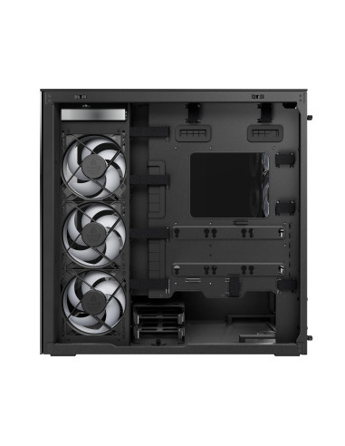 Case, ARCTIC, Xtender VG (Black), Case product features Transparent panel, Not included, Colour Black, ACPCC00016A