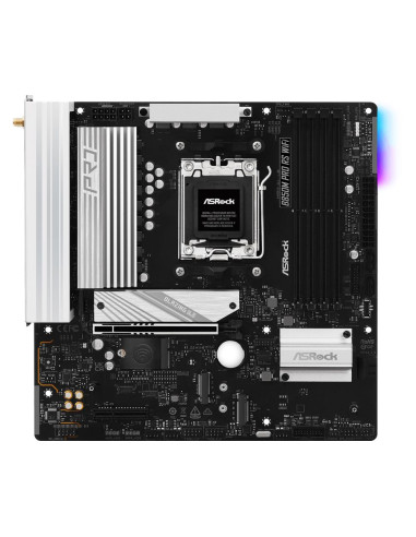 Mainboard, ASROCK, AMD B850, SAM5, Micro-ATX, Memory DDR5, Memory slots 4, 1xPCI-Express 4.0 4x , 1xPCI-Express 5.0 16x, 1xM.2,