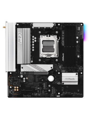 Mainboard, ASROCK, AMD B850, SAM5, Micro-ATX, Memory DDR5, Memory slots 4, 1xPCI-Express 4.0 4x , 1xPCI-Express 5.0 16x, 1xM.2,