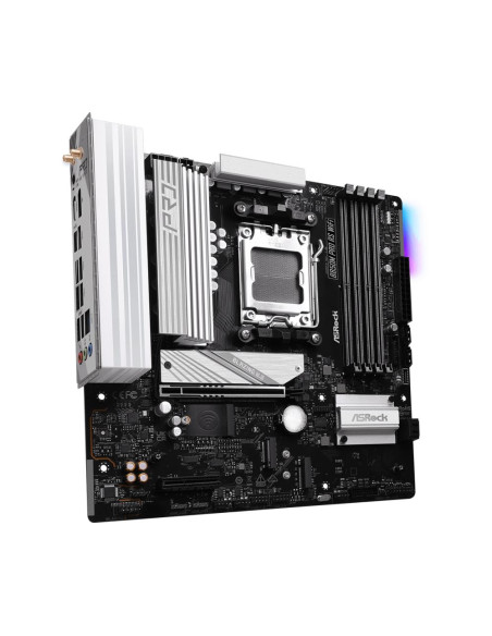 Mainboard, ASROCK, AMD B850, SAM5, Micro-ATX, Memory DDR5, Memory slots 4, 1xPCI-Express 4.0 4x , 1xPCI-Express 5.0 16x, 1xM.2, Mainboard, ASROCK, AMD B850, SAM5, Micro-ATX, Memory DDR5, Memory slots 4, 1xPCI-Express 4.0 4x , 1xPCI-Express 5.0 16x, 1xM.2,