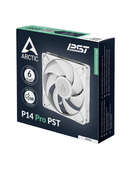 CASE FAN 140MM P14 PRO PST/WHT ACFAN00317A ARCTIC CASE FAN 140MM P14 PRO PST/WHT ACFAN00317A ARCTIC