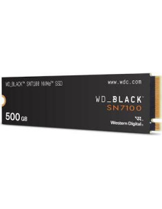 SSD, WESTERN DIGITAL, Black SN7100, 500GB, M.2, PCIe Gen4, NVMe, 3D TLC, Write speed 5800 MBytes/sec, Read speed 6800 MBytes/se