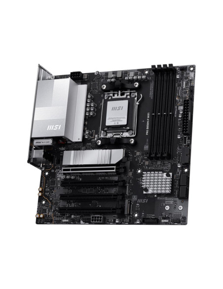 Mainboard, MSI, AMD B850, SAM5, Micro-ATX, Memory DDR5, Memory slots 4, PROB850M-PWIFI Mainboard, MSI, AMD B850, SAM5, Micro-ATX, Memory DDR5, Memory slots 4, PROB850M-PWIFI