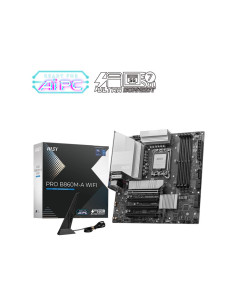Mainboard, MSI, Intel B860 Express, LGA1851, Micro-ATX, Memory DDR5, Memory slots 4, PROB860M-AWIFI