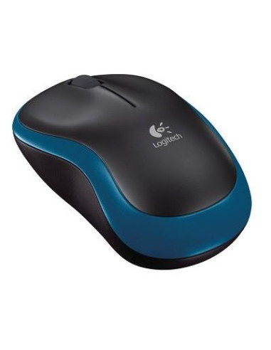 MOUSE USB OPTICAL WRL M185/BLUE 910-002236 LOGITECH