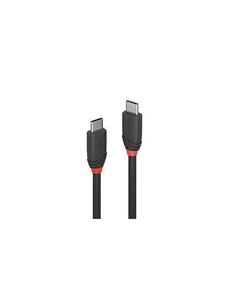 CABLE USB3.2 C-C 0.5M/BLACK 36905 LINDY CABLE USB3.2 C-C 0.5M/BLACK 36905 LINDY
