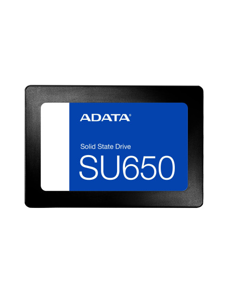 SSD, ADATA, SU650, 2TB, Write speed 450 MBytes/sec, Read speed 520 MBytes/sec, 2,5", TBW 600 TB, MTBF 2000000 hours, ASU650SS-2