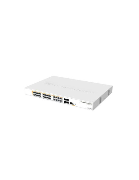 Switch, MIKROTIK, Type L3, Rack, 24x10Base-T / 100Base-TX / 1000Base-T, 4xSFP+, 1xRJ45, CRS328-24P-4S+RM Switch, MIKROTIK, Type L3, Rack, 24x10Base-T / 100Base-TX / 1000Base-T, 4xSFP+, 1xRJ45, CRS328-24P-4S+RM