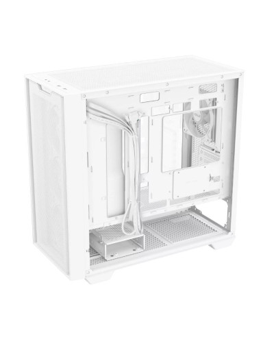 Case, ASUS, A21 PLUS, MidiTower, Case product features Transparent panel, Not included, MicroATX, MiniITX, Colour White, A21PLU
