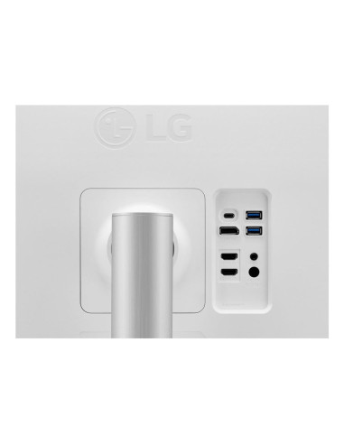 LCD Monitor, LG, 27UP850K-W, 27", Gaming, Panel IPS, 3840x2160, 16:9, 60 Hz, 5 ms, Pivot, Height adjustable, Tilt, Colour Black