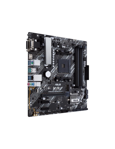 Mainboard, ASUS, AMD B450, SAM4, MicroATX, 2xPCI-Express 2.0 1x, 1xPCI-Express 3.0 16x, 1xM.2, Memory DDR4, Memory slots 4, 1x1 Mainboard, ASUS, AMD B450, SAM4, MicroATX, 2xPCI-Express 2.0 1x, 1xPCI-Express 3.0 16x, 1xM.2, Memory DDR4, Memory slots 4, 1x1