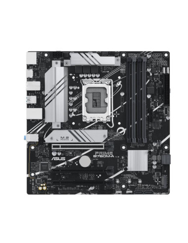 Mainboard, ASUS, Intel B760 Express, LGA1700, Micro-ATX, Memory DDR5, Memory slots 4, 2xPCI-Express 4.0 16x, 2xM.2, 1xHDMI, 2xD