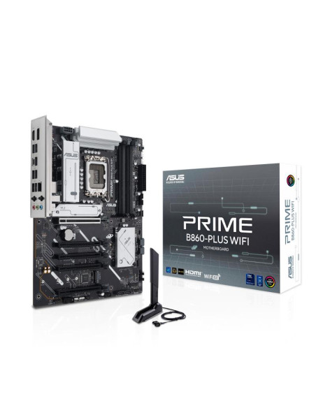 Mainboard, ASUS, Intel B860 Express, LGA1851, ATX, Memory DDR5, Memory slots 4, PRIMEB860-PLUSWIFI
