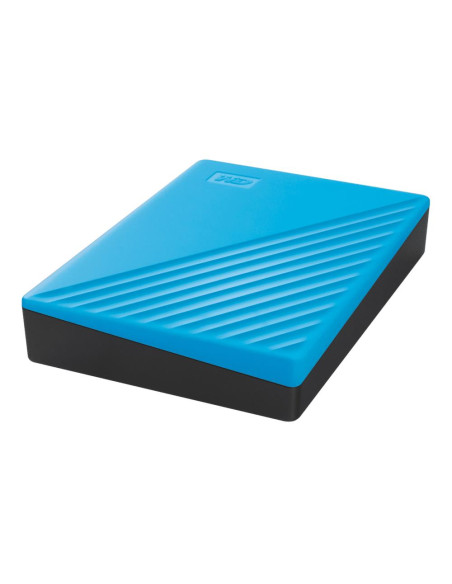 External HDD, WESTERN DIGITAL, My Passport, 4TB, USB 2.0, USB 3.0, USB 3.2, Colour Blue, WDBPKJ0040BBL-WESN External HDD, WESTERN DIGITAL, My Passport, 4TB, USB 2.0, USB 3.0, USB 3.2, Colour Blue, WDBPKJ0040BBL-WESN