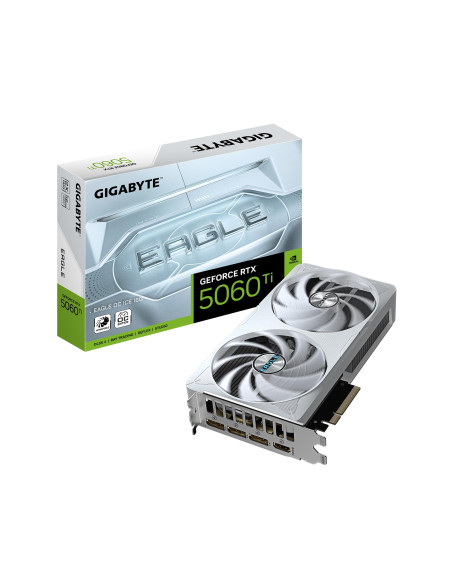 Graphics Card, GIGABYTE, NVIDIA GeForce RTX 5060 Ti, 16 GB, GDDR7, 128 bit, PCIE 5.0 16x, GPU 2617 MHz, Dual Slot Fansink, 1xHD Graphics Card, GIGABYTE, NVIDIA GeForce RTX 5060 Ti, 16 GB, GDDR7, 128 bit, PCIE 5.0 16x, GPU 2617 MHz, Dual Slot Fansink, 1xHD